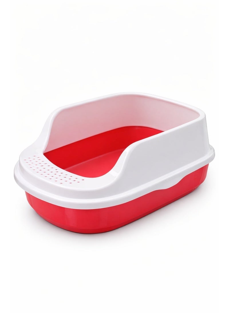 صندوق فضلات قطط فاخر مع مغرفة - Image 1